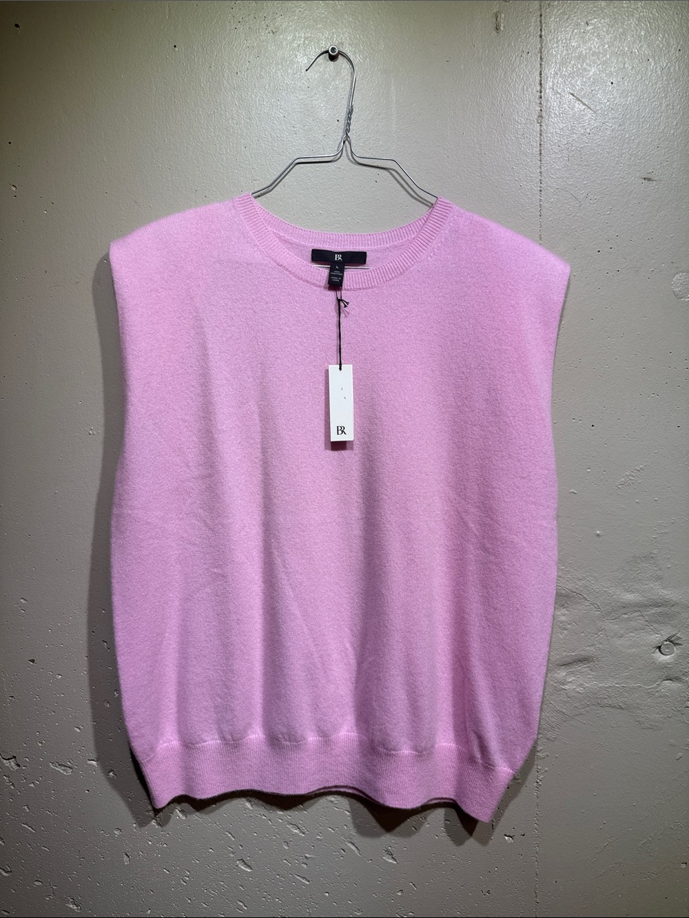 Banana Republic Light Pink Crewneck Sweater
